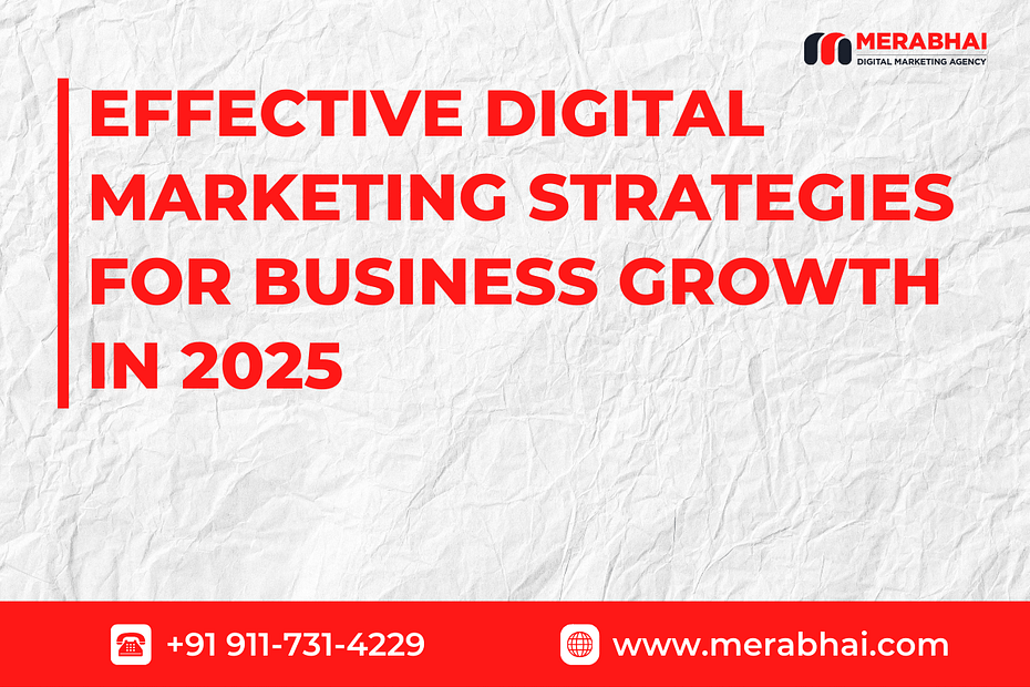 Business growth through digital marketing strategies in 2025