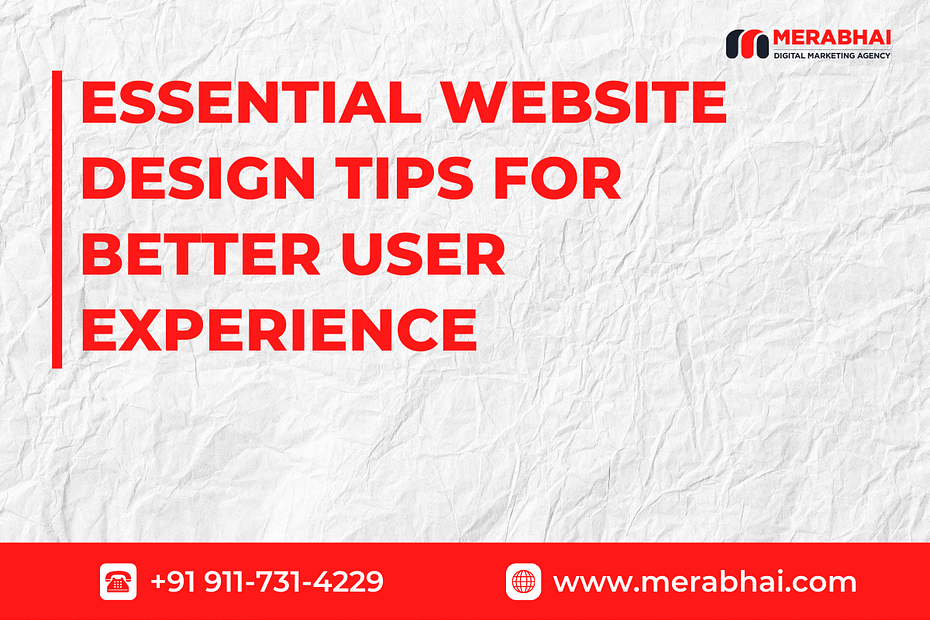 Essential website design tips for better user experience in 2025.