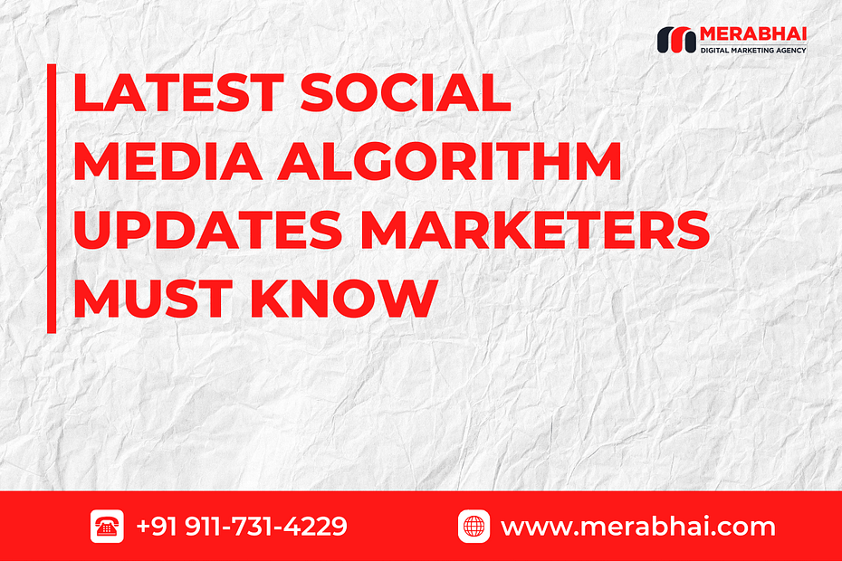 Marketer analyzing latest social media algorithm updates on multiple platforms.