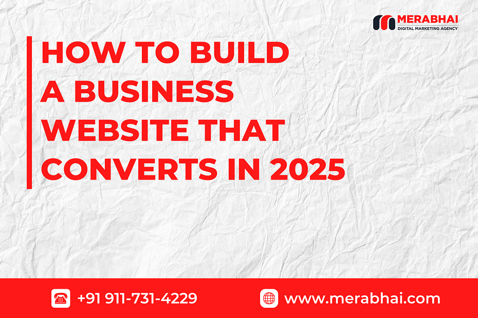 Business professional building a website on a laptop in 2025